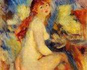 皮埃尔 奥古斯特 雷诺阿 : Bust of a Nude Female